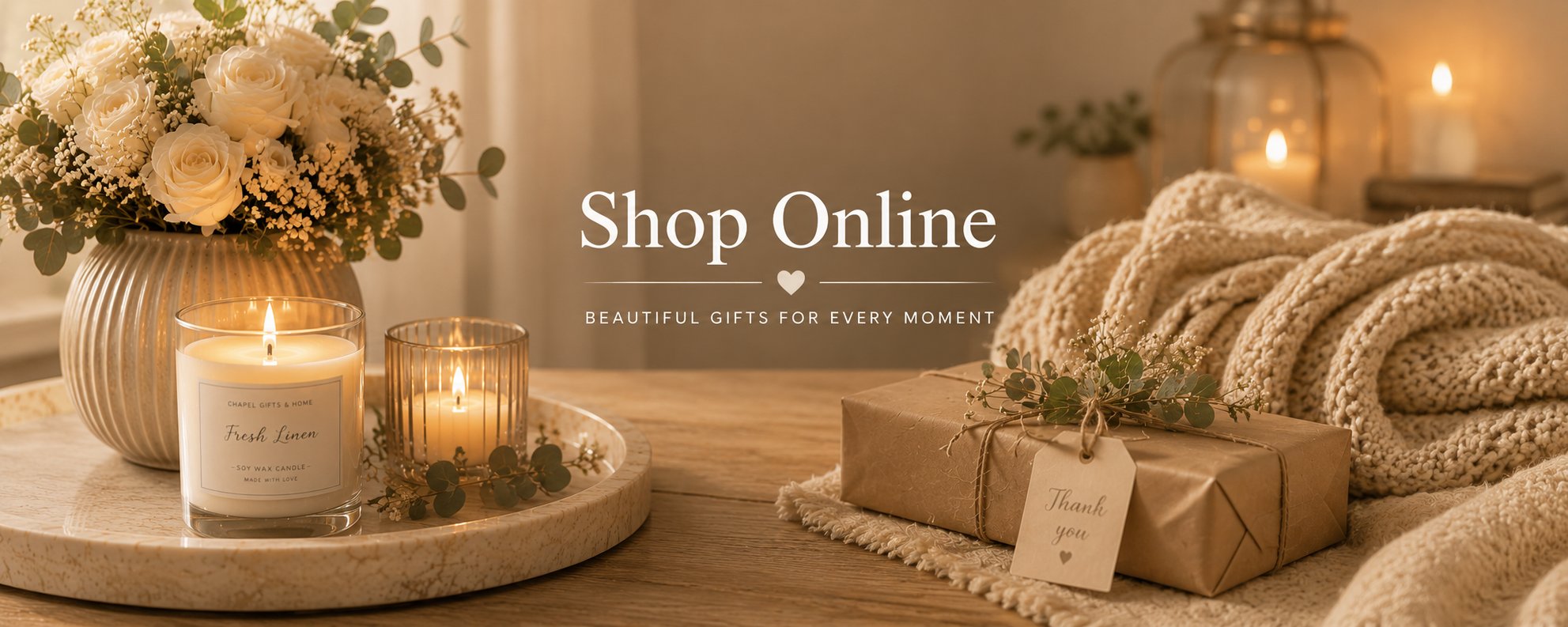 Browse gifts and homeware online — Chapel Gifts Northwich shop