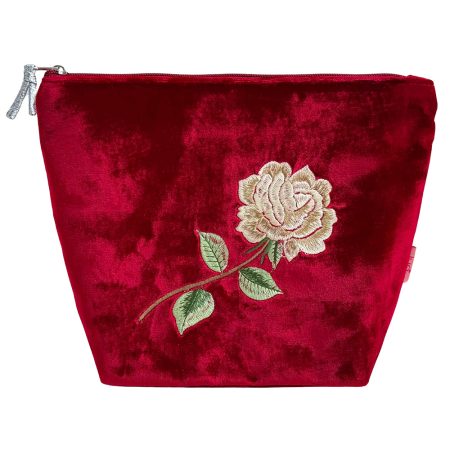 Rose Large Cosmetic bag by Lua